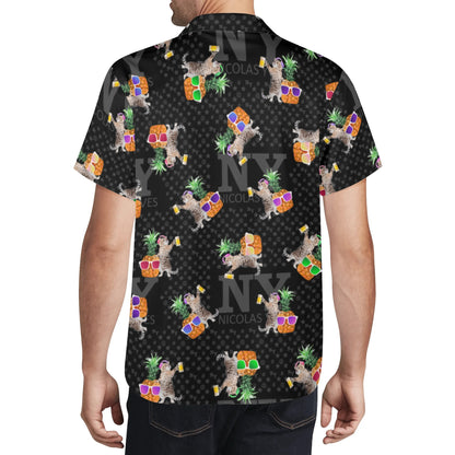 La Ch'mise Hawaïenne NY de Nicolas Yves™ - Noire