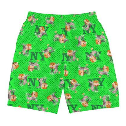 Le Sort Chananas Vert Bonbon NY de Nicolas Yves c’est le Short sans H !