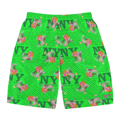 Le Sort Chananas Vert Bonbon NY de Nicolas Yves c’est le Short sans H !