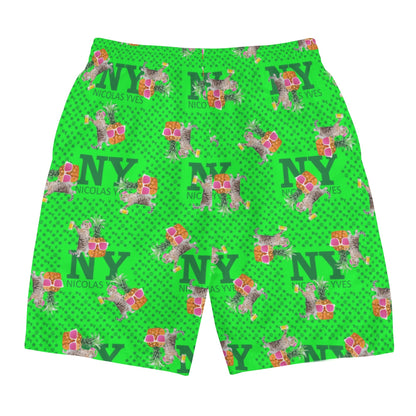 Le Sort Chananas Vert Bonbon NY de Nicolas Yves c’est le Short sans H !