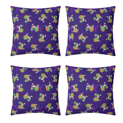4 HOUSSES DE COUSSIN NY de Nicolas Yves™  - Violet