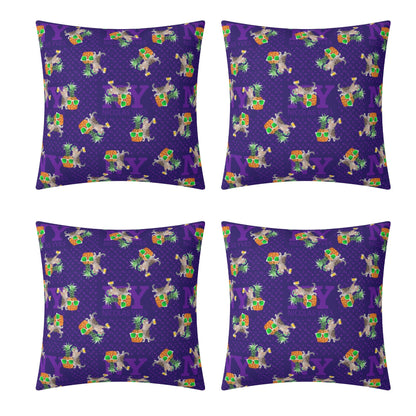 4 HOUSSES DE COUSSIN NY de Nicolas Yves™  - Violet