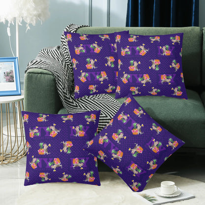 4 HOUSSES DE COUSSIN NY de Nicolas Yves™  - Violet