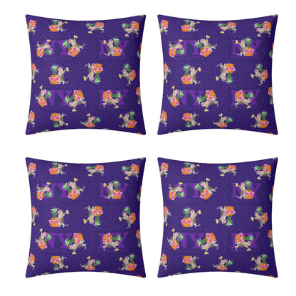 4 HOUSSES DE COUSSIN NY de Nicolas Yves™  - Violet