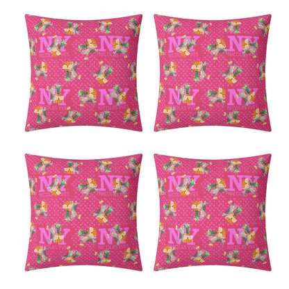 4 HOUSSES DE COUSSIN NY de Nicolas Yves™  - Rose