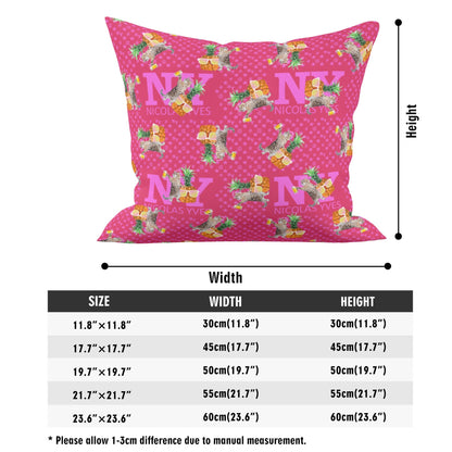 4 HOUSSES DE COUSSIN NY de Nicolas Yves™  - Rose