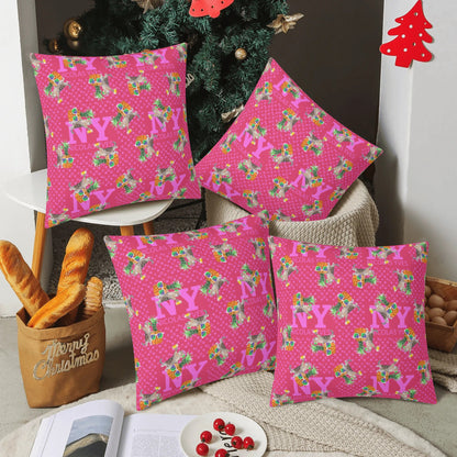 4 HOUSSES DE COUSSIN NY de Nicolas Yves™  - Rose