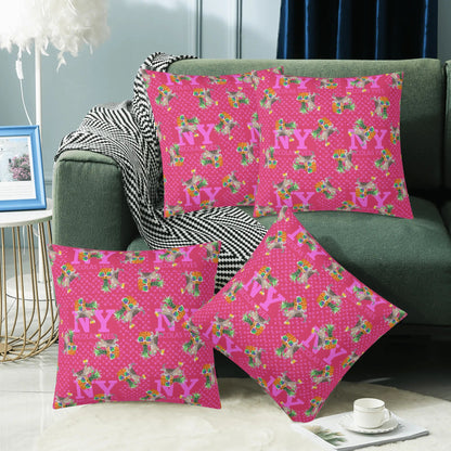4 HOUSSES DE COUSSIN NY de Nicolas Yves™  - Rose