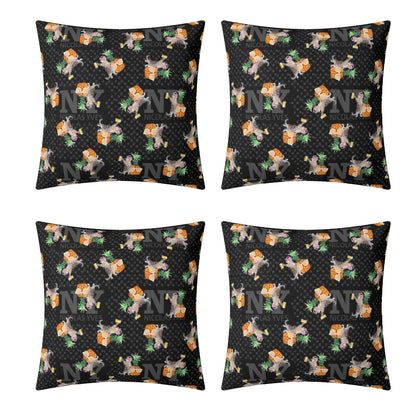 4 HOUSSES DE COUSSIN NY de Nicolas Yves™  - Noir