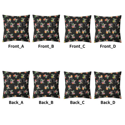 4 HOUSSES DE COUSSIN NY de Nicolas Yves™  - Noir