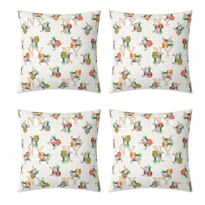 4 HOUSSES DE COUSSIN NY de Nicolas Yves™  - Blanc