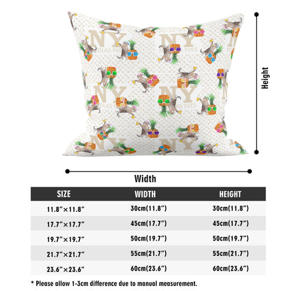 4 HOUSSES DE COUSSIN NY de Nicolas Yves™  - Blanc