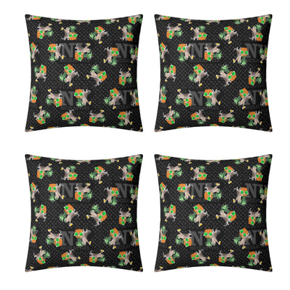 4 HOUSSES DE COUSSIN NY de Nicolas Yves™  - Noir