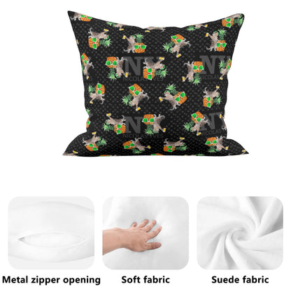 4 HOUSSES DE COUSSIN NY de Nicolas Yves™  - Noir