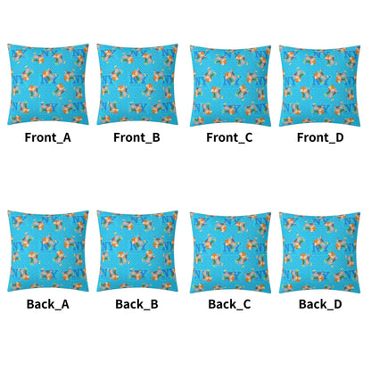 4 HOUSSES DE COUSSIN NY de Nicolas Yves™  - Bleu