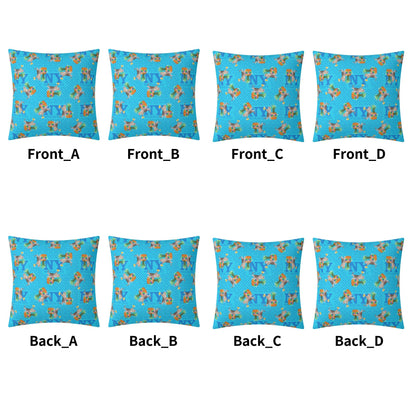 4 HOUSSES DE COUSSIN NY de Nicolas Yves™  - Bleu