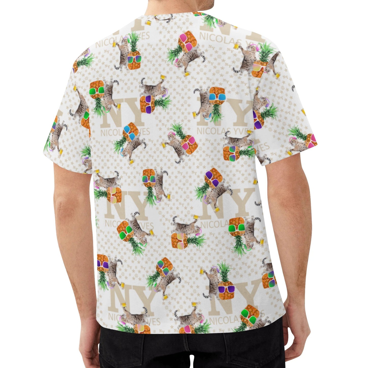 Le T-shirt Blanc Multicolore Bien Kitsch