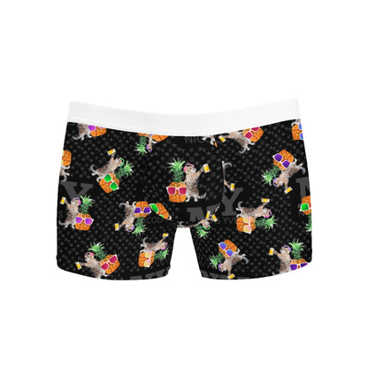 Le Calecon Noir Multicolore NY de Nicolas Yves