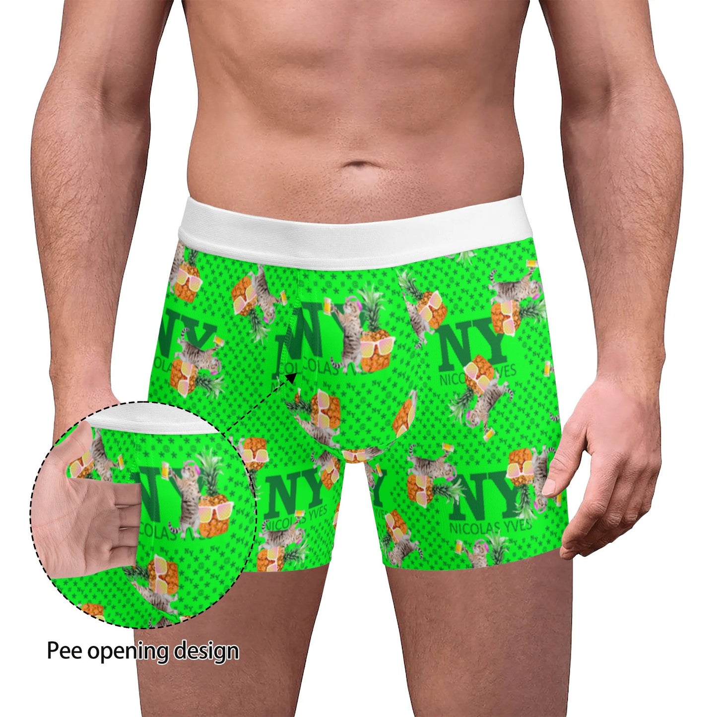 Le Calecon Vert Kitsch NY de Nicolas Yves