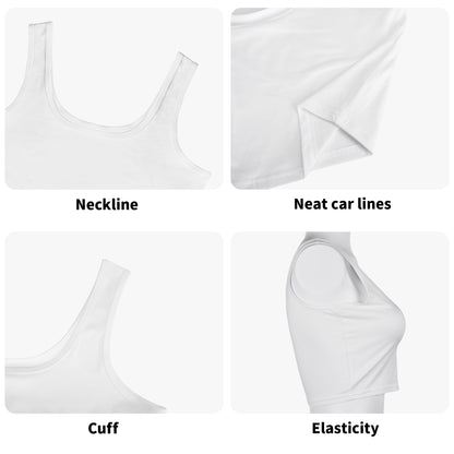 Le Top Crop Top NY de Nicolas Yves - Simple Blanc